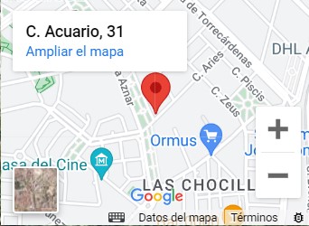 Mapa Centro Dasein Acuario